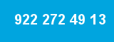 922 272 49 13